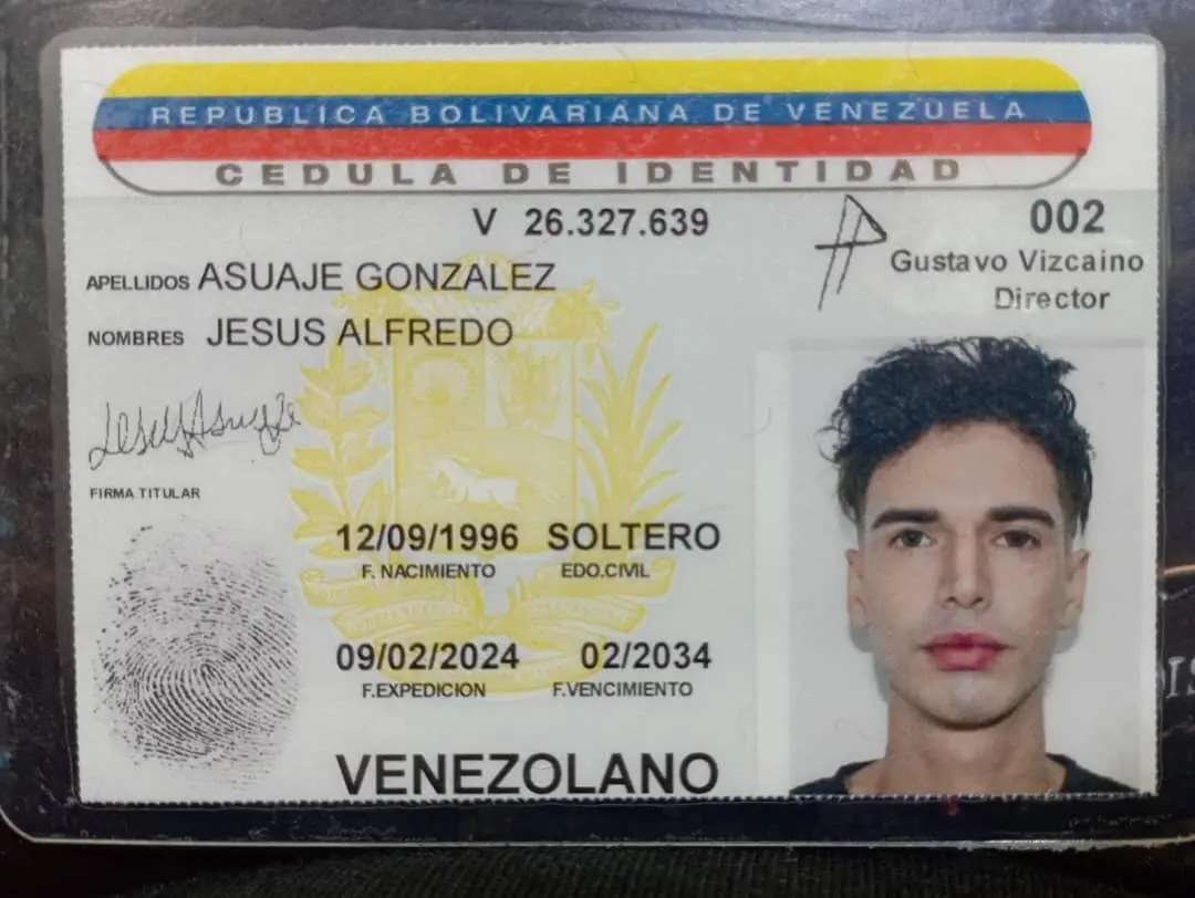 Jesús Alfredo Asuaje Gonzáles